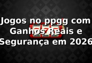 Jogos no ppgg com Ganhos Reais e Segurança em 2026 🎰